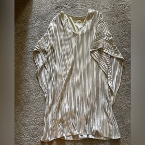 Gold & Silver Assymetrical Dress